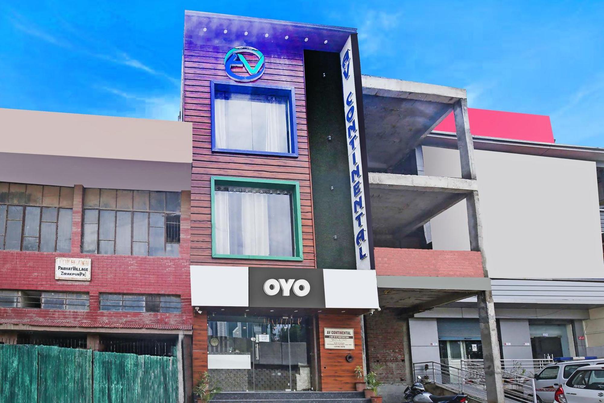 Hotel O Av Continental Zirakpur Luaran gambar